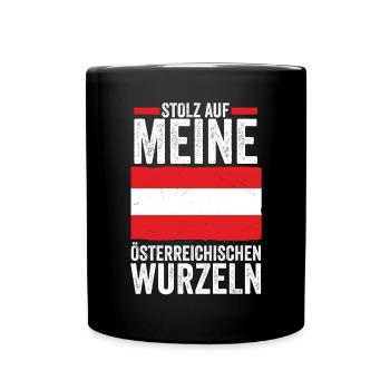 Austrians Austria - Full Colour Mug - black - Front