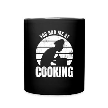 You had me cooking - Full Colour Mug - black - Front