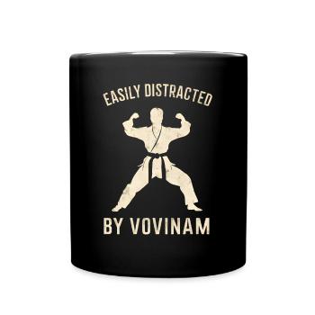 Vovinam Kampfsport Geschenk - Tasse einfarbig - Schwarz - Vorne