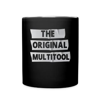 Duct Tape Engineer Humorous Men's Duct Tape - Full Colour Mug - black - Front