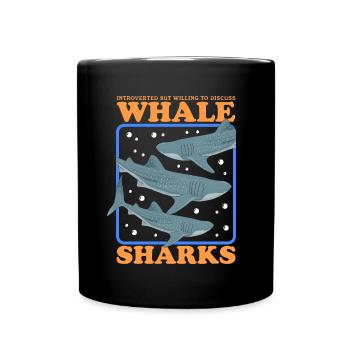 Whale Shark Whale Shark Whale Sharks Gift - Full Colour Mug - black - Front
