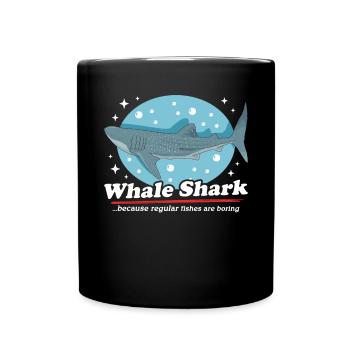 Whale Shark Whale Sharks | cool whale shark gift - Full Colour Mug - black - Front