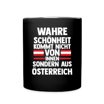 Austrians Austria - Full Colour Mug - black - Front
