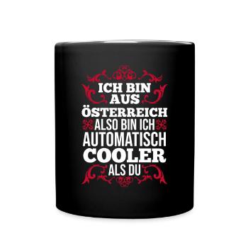 Austrians Austria - Full Colour Mug - black - Front