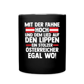 Austrians Austria - Full Colour Mug - black - Front