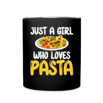 Pasta Lover Gifts - Full Colour Mug - black - Front