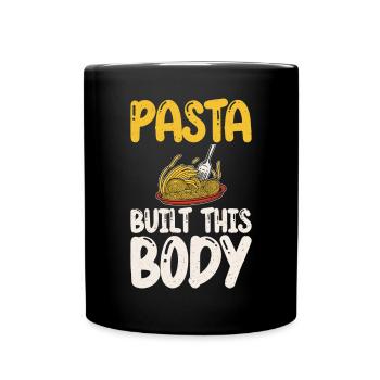 Pasta Lover Gifts - Full Colour Mug - black - Front