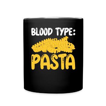 Pasta Lover Gifts - Full Colour Mug - black - Front