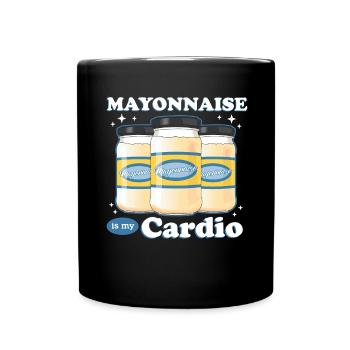 Mayonnaise Mayo Lover Gift - Mug uni - noir - Devant