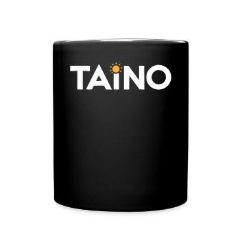 Taino-Indianer Puerto Rico Boricua Puerto-Ricaner - Tasse einfarbig - Schwarz - Vorne
