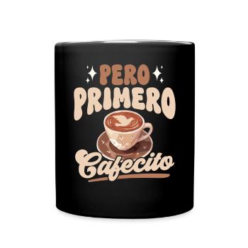 Cafecito Spanish Coffee - Full Colour Mug - black - Front