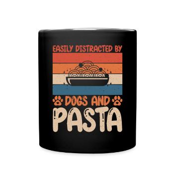 Pasta Lover Gifts - Full Colour Mug - black - Front