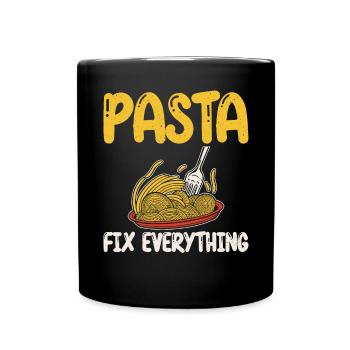 Cadeaux pour les amateurs de pâtes - Mug uni - noir - Devant