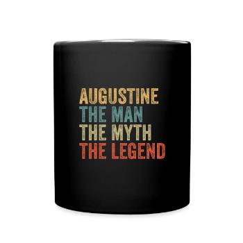 Augustin l’homme le mythe - Mug uni - noir - Devant