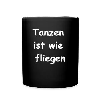 Superhero Dance Gift - Full Colour Mug - black - Front