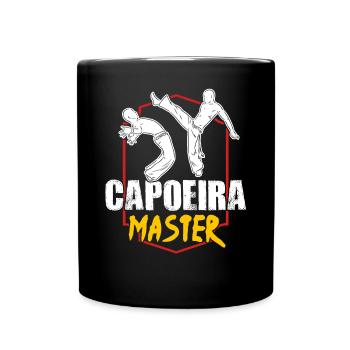Maître de capoeira - Mug uni - noir - Devant