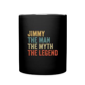 Jimmy l’homme le mythe - Mug uni - noir - Devant