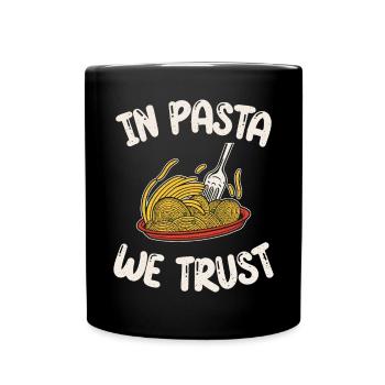 Pasta Lover Gifts - Full Colour Mug - black - Front
