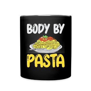 Pasta Lover Gifts - Full Colour Mug - black - Front