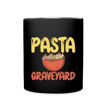 Pasta Lover Gifts - Full Colour Mug - black - Front
