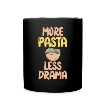 Cadeaux pour les amateurs de pâtes - Mug uni - noir - Devant
