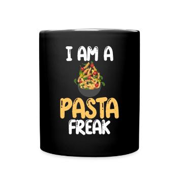 Pasta Lover Gifts - Full Colour Mug - black - Front