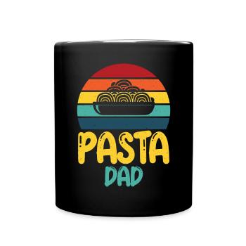 Pasta Lover Gifts - Tasse einfarbig - Schwarz - Vorne