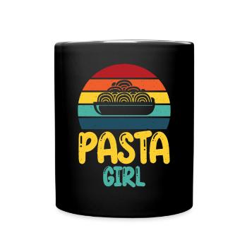 Pasta Lover Gifts - Full Colour Mug - black - Front
