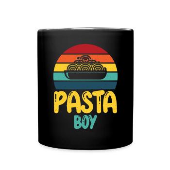 Pasta Lover Gifts - Full Colour Mug - black - Front