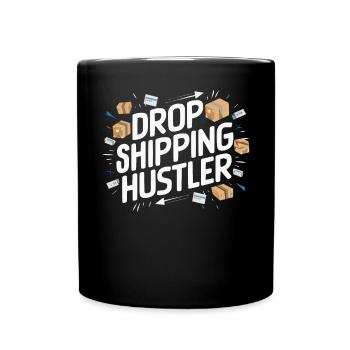 Dropshipping-Geschäft E-Commerce-Unternehmer - Tasse einfarbig - Schwarz - Vorne