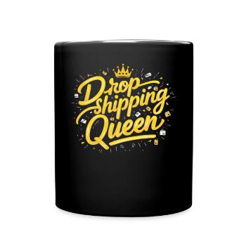 Dropshipping-Geschäft E-Commerce-Unternehmer - Tasse einfarbig - Schwarz - Vorne