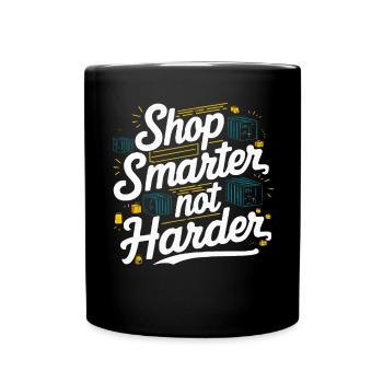 Dropshipping-Geschäft E-Commerce-Unternehmer - Tasse einfarbig - Schwarz - Vorne