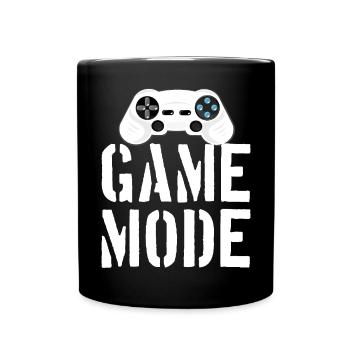 Mode de jeu - Mug uni - noir - Devant