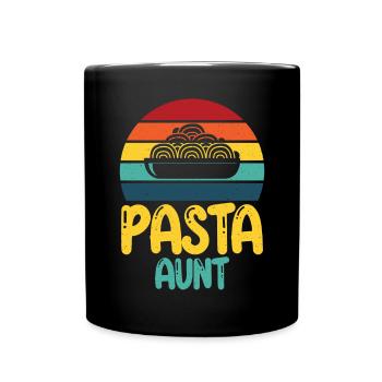Pasta Lover Gifts - Full Colour Mug - black - Front
