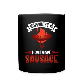 Sausage Lover - Full Colour Mug - black - Front