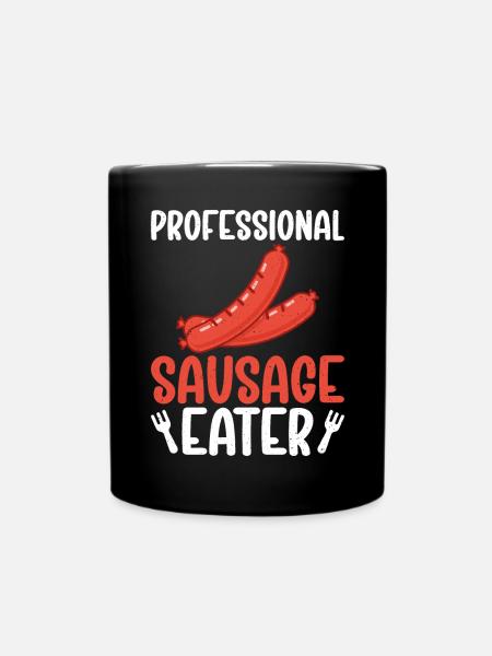 Sausage Lover - Tasse einfarbig - Schwarz