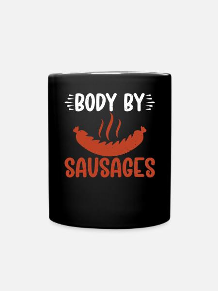 Sausage Lover - Tasse einfarbig - Schwarz