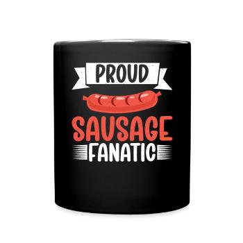 Sausage Lover - Tasse einfarbig - Schwarz - Vorne