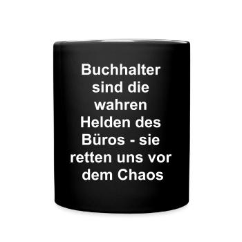 Accounting legend - Full Colour Mug - black - Front