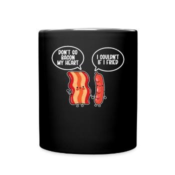 Sausage Lover - Full Colour Mug - black - Front