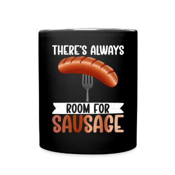 Sausage Lover - Full Colour Mug - black - Front