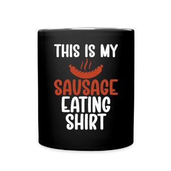 Sausage Lover - Full Colour Mug - black - Front