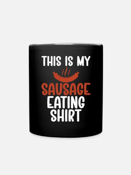Sausage Lover - Tasse einfarbig - Schwarz