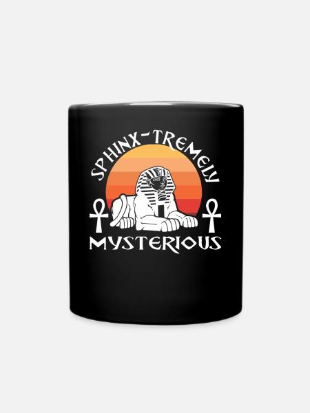 Sphinx-unendlich mysteriös - Tasse einfarbig - Schwarz