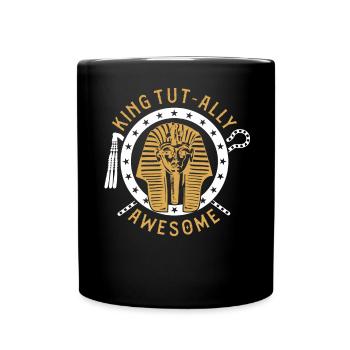 King Tut-ally génial - Mug uni - noir - Devant