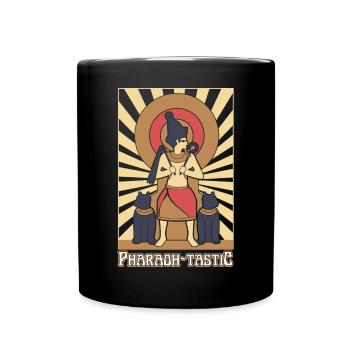 Pharaon-tastique - Mug uni - noir - Devant