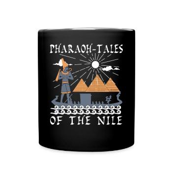 Contes pharaoniques de la - Mug uni - noir - Devant