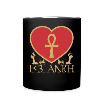I <3 Ankh - Mug uni - noir - Devant