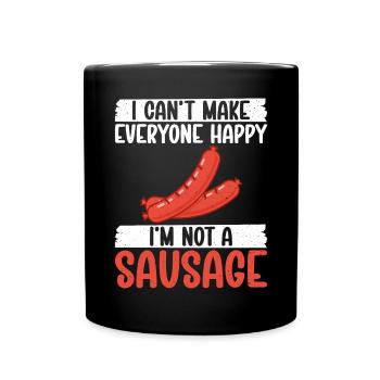 Sausage Lover - Full Colour Mug - black - Front