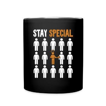 Stay Special Bread Dough Bread Maker Bread Queen - Full Colour Mug - black - Front